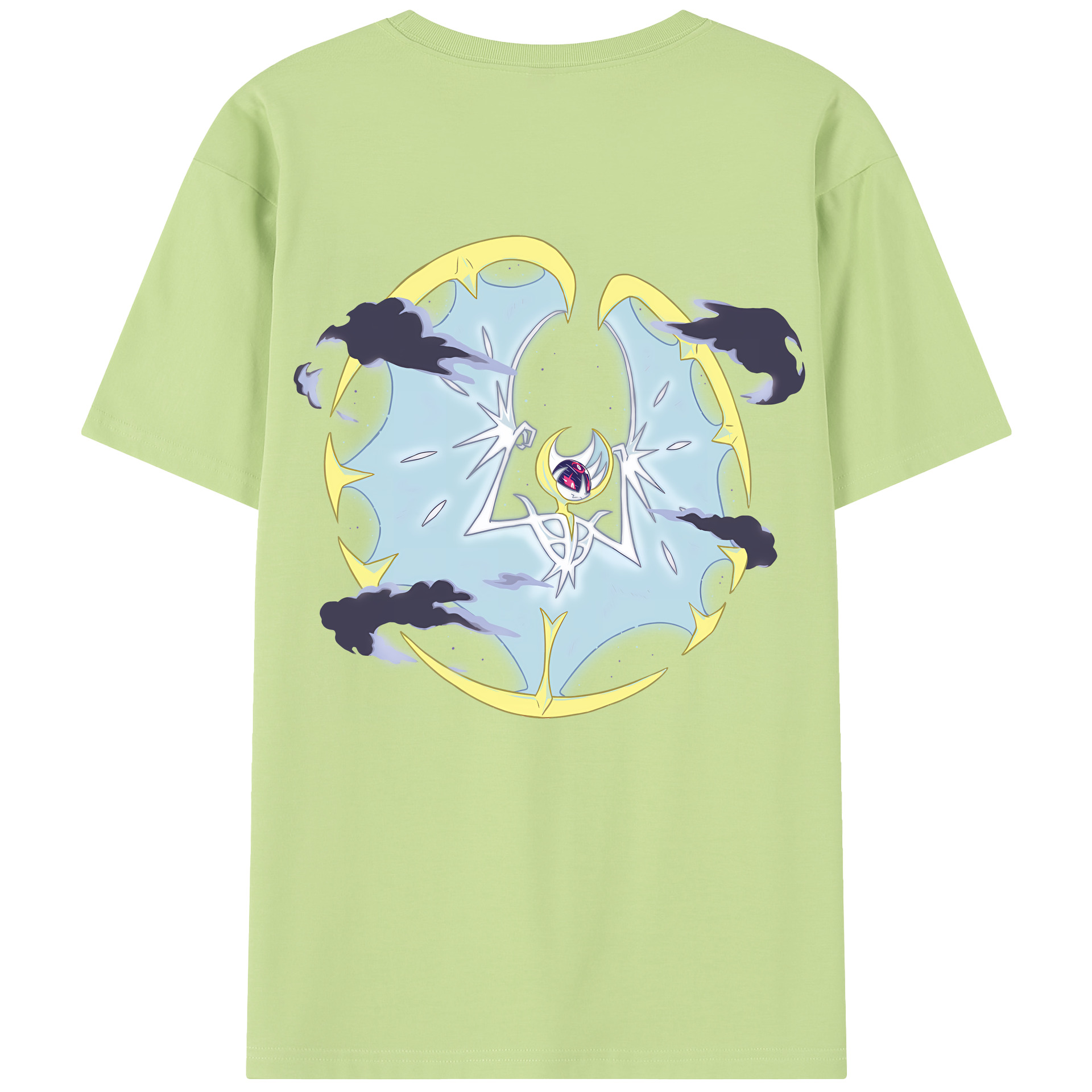 （画像用） ポケットモンスター Pokémon 綿100％半袖Tシャツ（背面プリント）